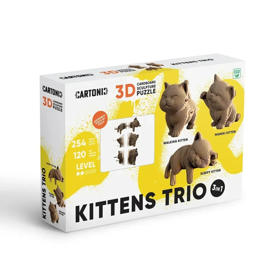 Картонный конструктор 3D Puzzle 