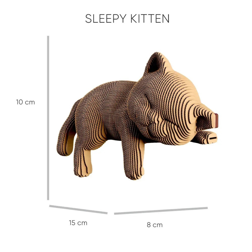 Картонный конструктор 3D Puzzle 