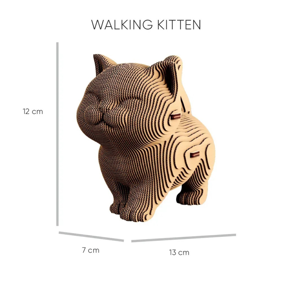 Картонный конструктор 3D Puzzle 