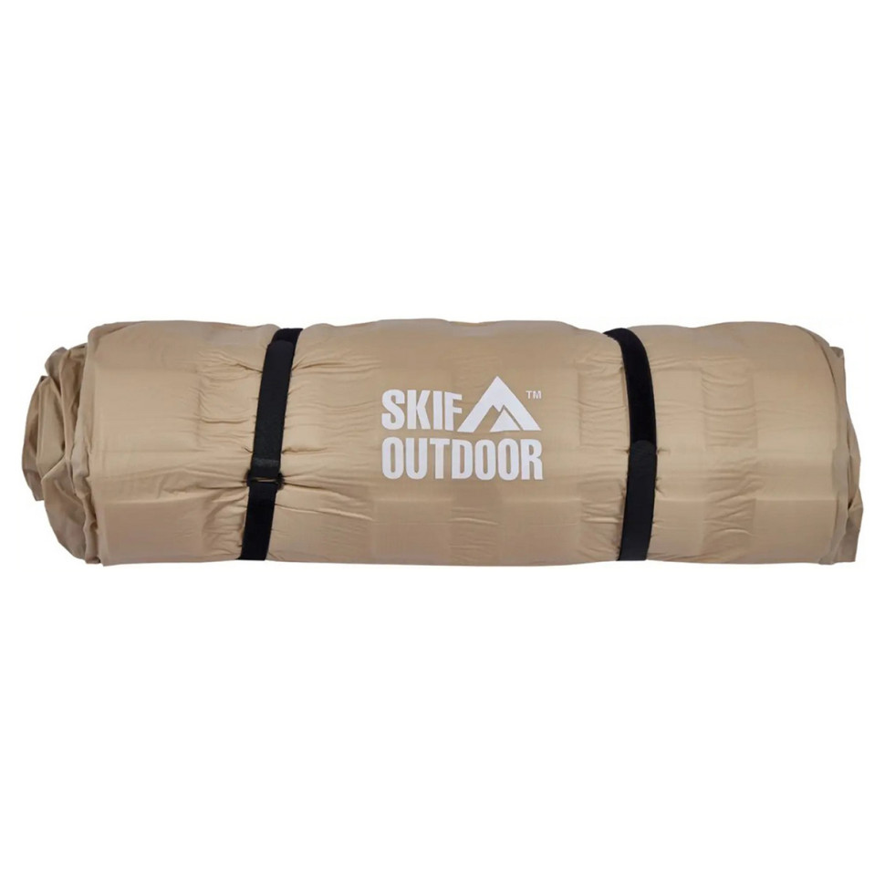 Коврик самонадувной Commander Skif Outdoor LC-988BG 200 x 73 x 10 cм, beige