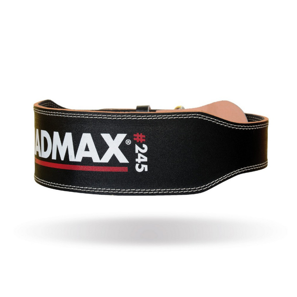 Пояс для важкої атлетики MFB-245 Full leather MadMax MFB-245_M, Black, M