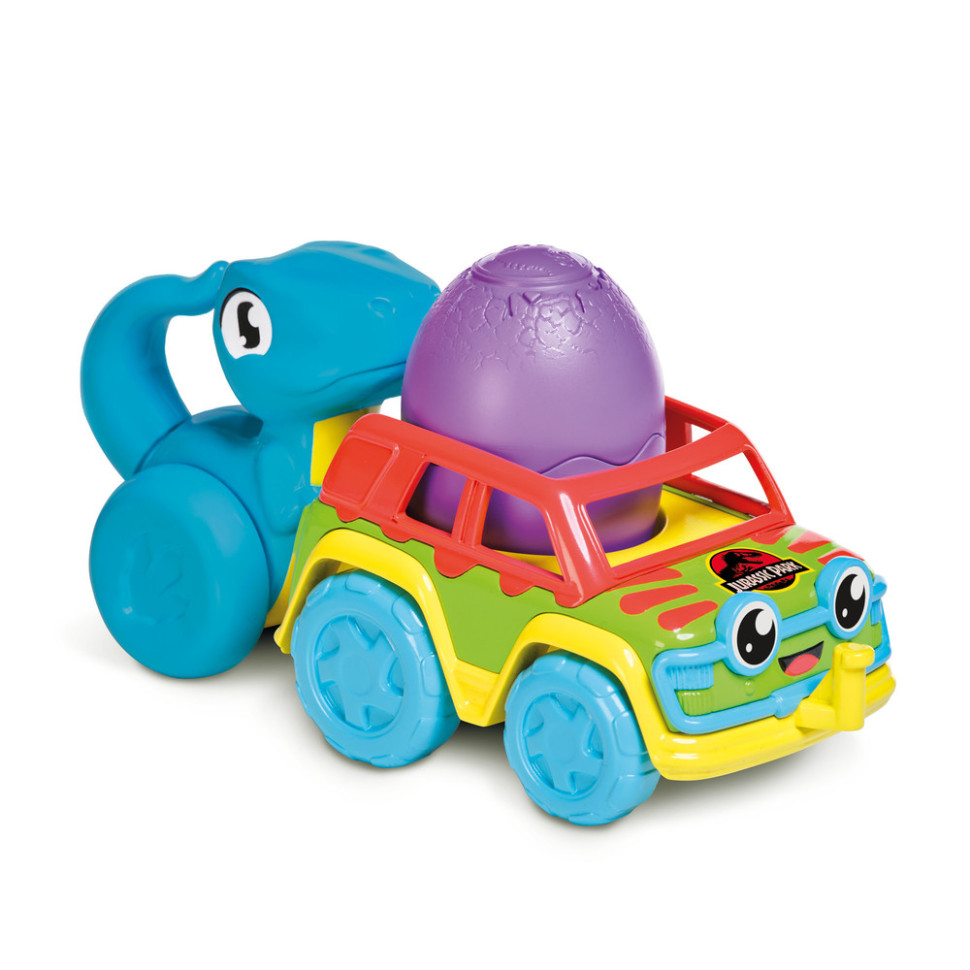 Игрушечная диномашинка Jurassic World  Toomies E73251, 2 динозаврика