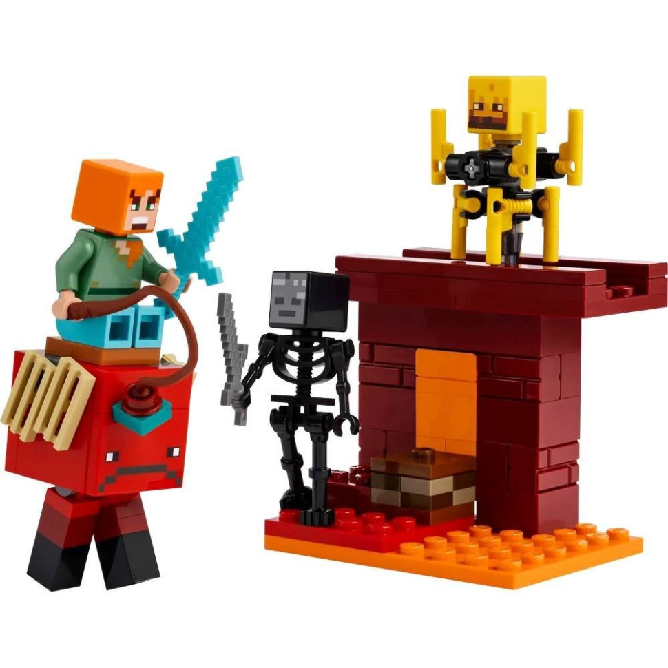Конструктор Битва з лавою у Незері LEGO 21266, 99 деталей