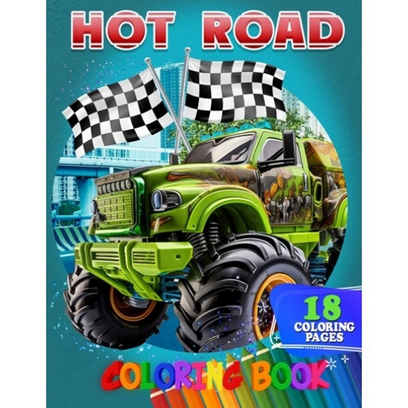Раскраска для детей Hot Road Jumbi А05122411 формат А4