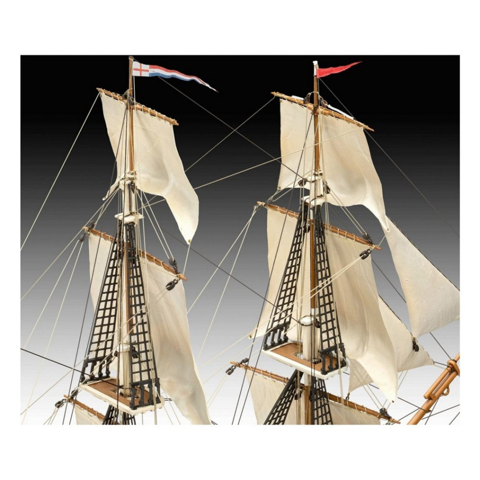 Сборная модель копия Барк H.M.S. Beagle Revell RVL-05458 уровень 4, 1:96
