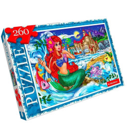 Пазл класичний "Русалка" Danko Toys C260-13-10, 260 елементів