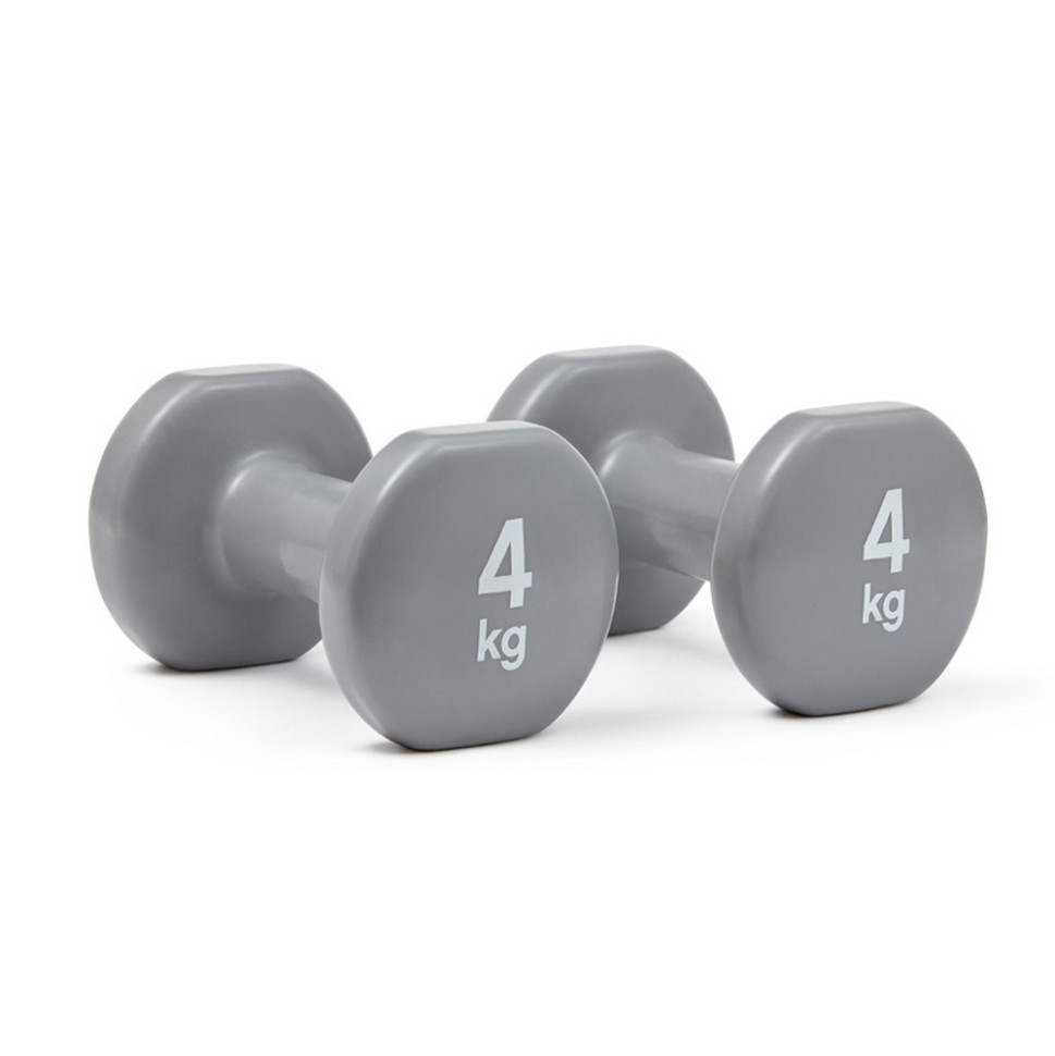 Гантели Dumbbells Reebok RAWT-16154 серый 4 кг