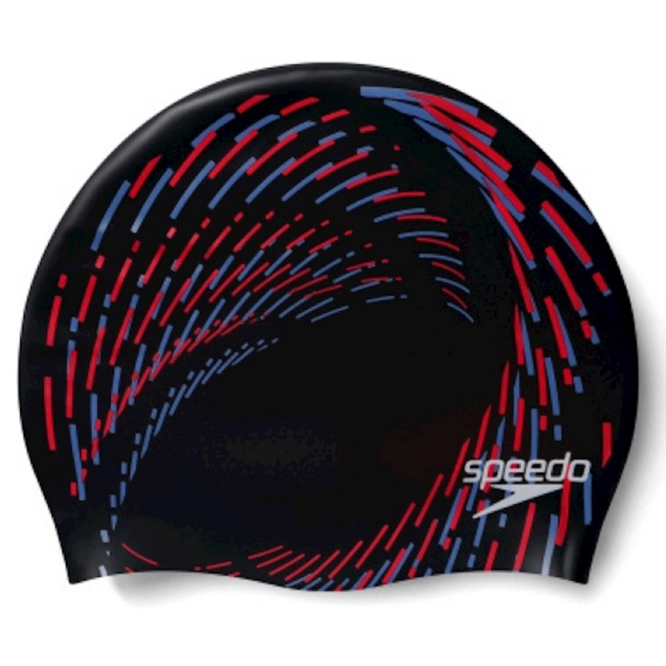 Шапка для плавання REV MOUD SILC CAP AU Speedo 8-0933714662 чорний, червоний, OSFM