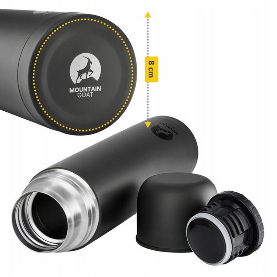 Термос туристический Mountain Goat P-5907739315762 Black 1 л