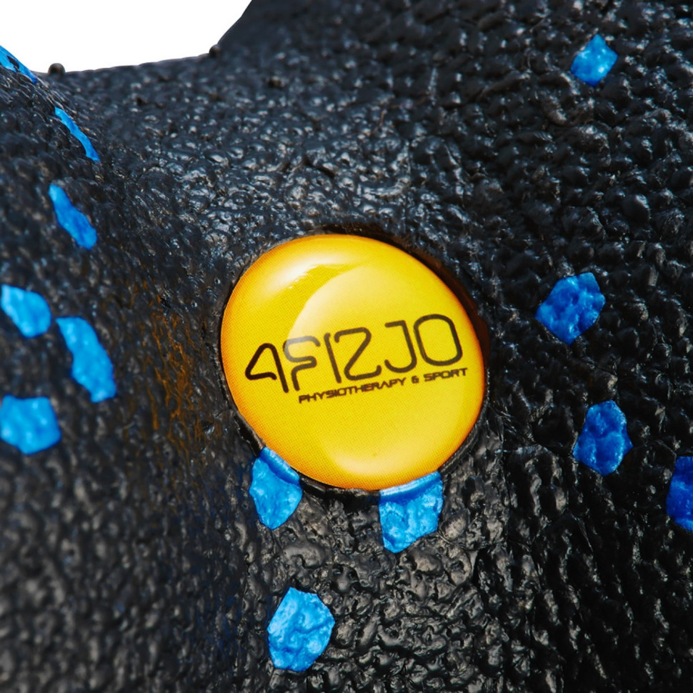 Массажный мяч двойной EPP DuoBall 08 4FIZJO 4FJ1318 Black/Blue