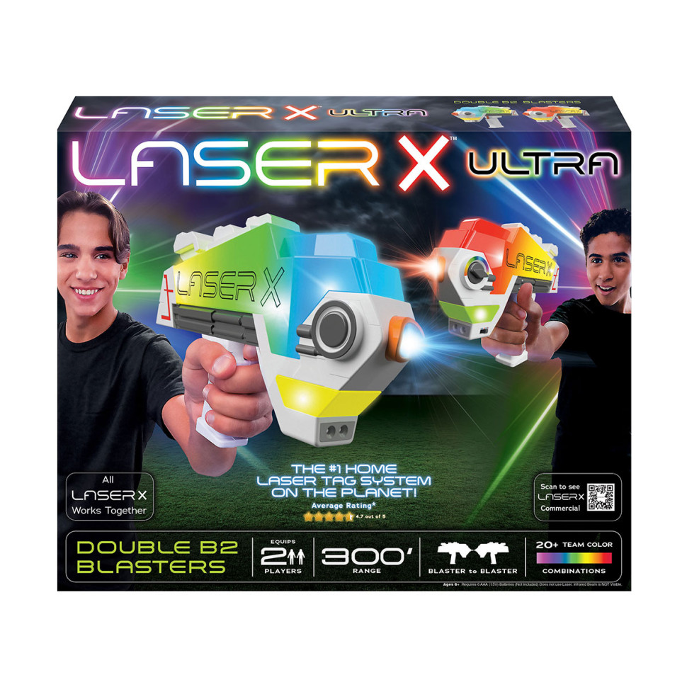 Ігровий набір для лазерних боїв Ultra Laser X 87552 для двох гравців