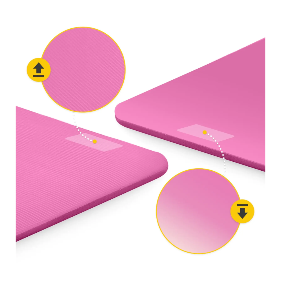 Коврик для йоги NBR 4FIZJO P-5905973405669 розовый 180 x 60 x 1.5 см