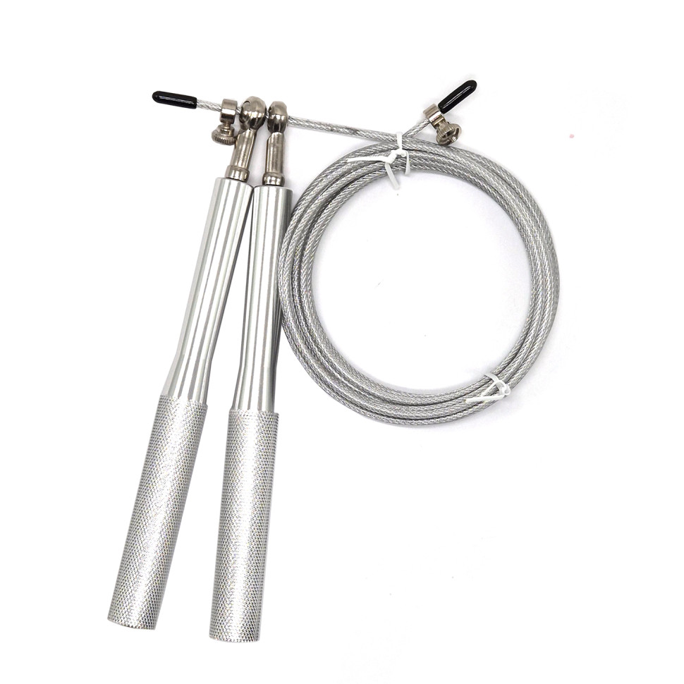 Скоростная регулируемая скакалка Bambi MS 3407(Silver) 290 см
