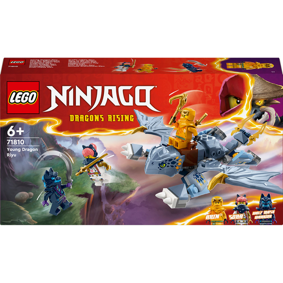 Конструктор LEGO Ninjago Молодий дракон Рію 71810, 132 деталі 