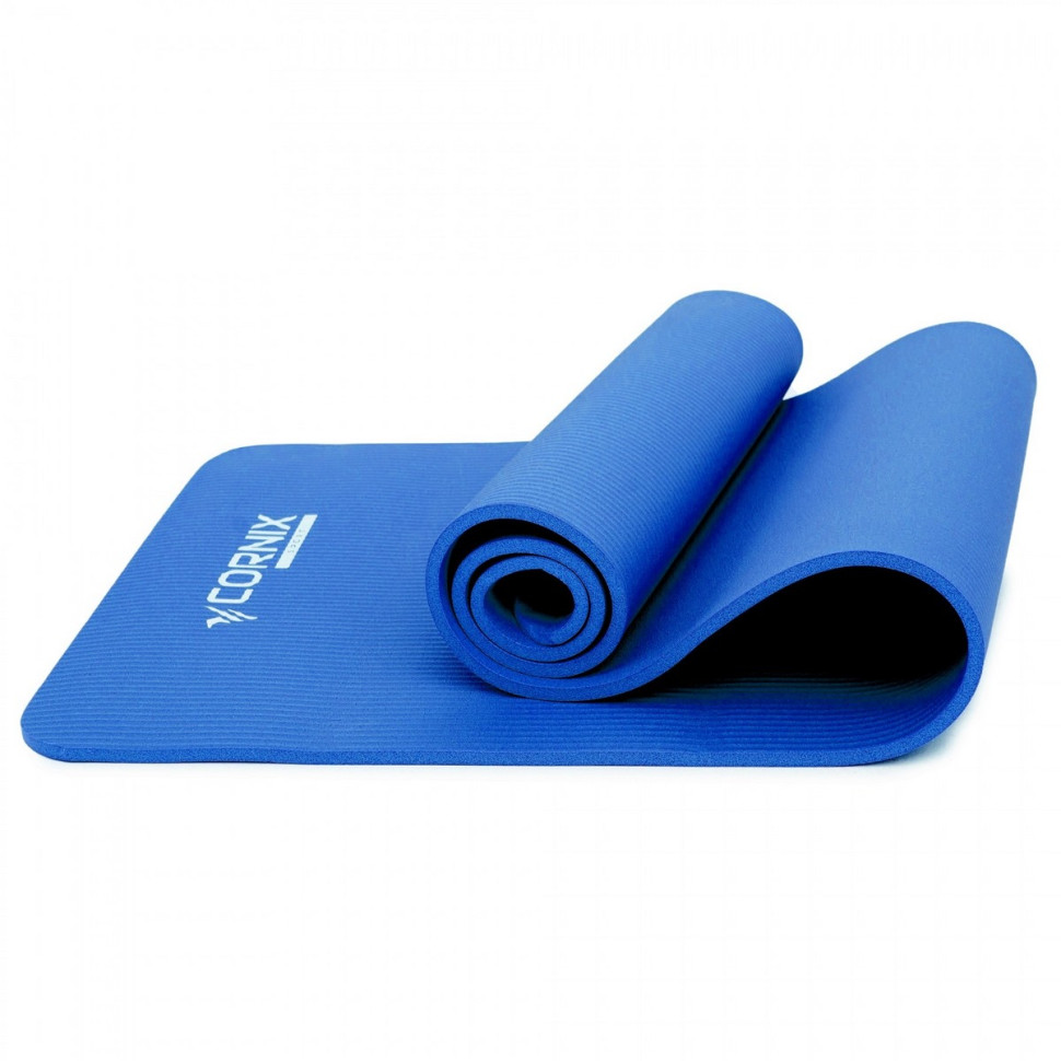 Коврик спортивный Cornix XR-0009 NBR 183 x 61 x 1 cм, Blue
