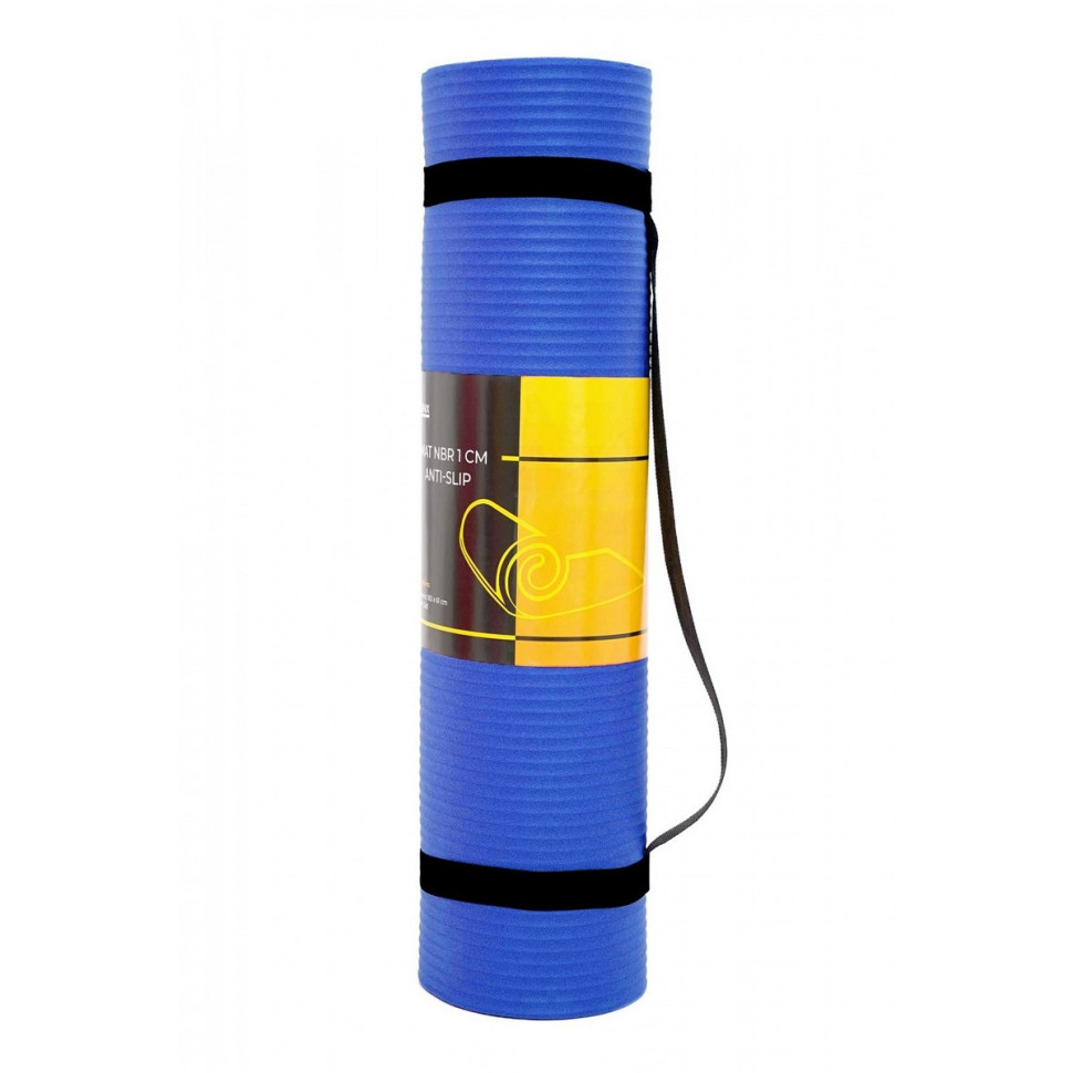 Коврик спортивный Cornix XR-0009 NBR 183 x 61 x 1 cм, Blue