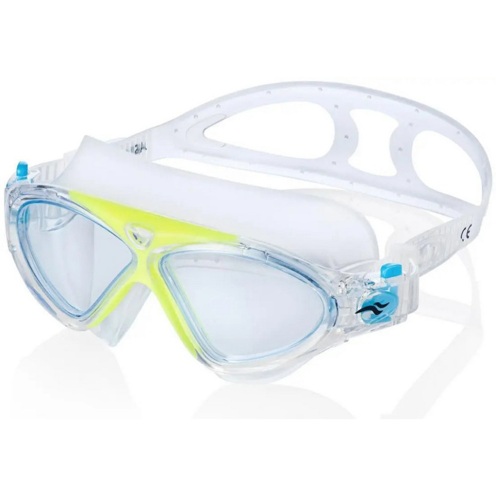 Очки для плавания ZEFIR 9289 Aqua Speed 00000023672 желтый, прозрачный, OSFM