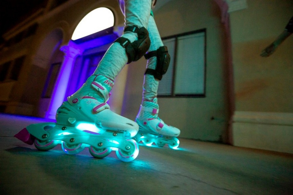 Дитячі ролики Inline Neon NT08T4 розмір 34-37 бірюзовий