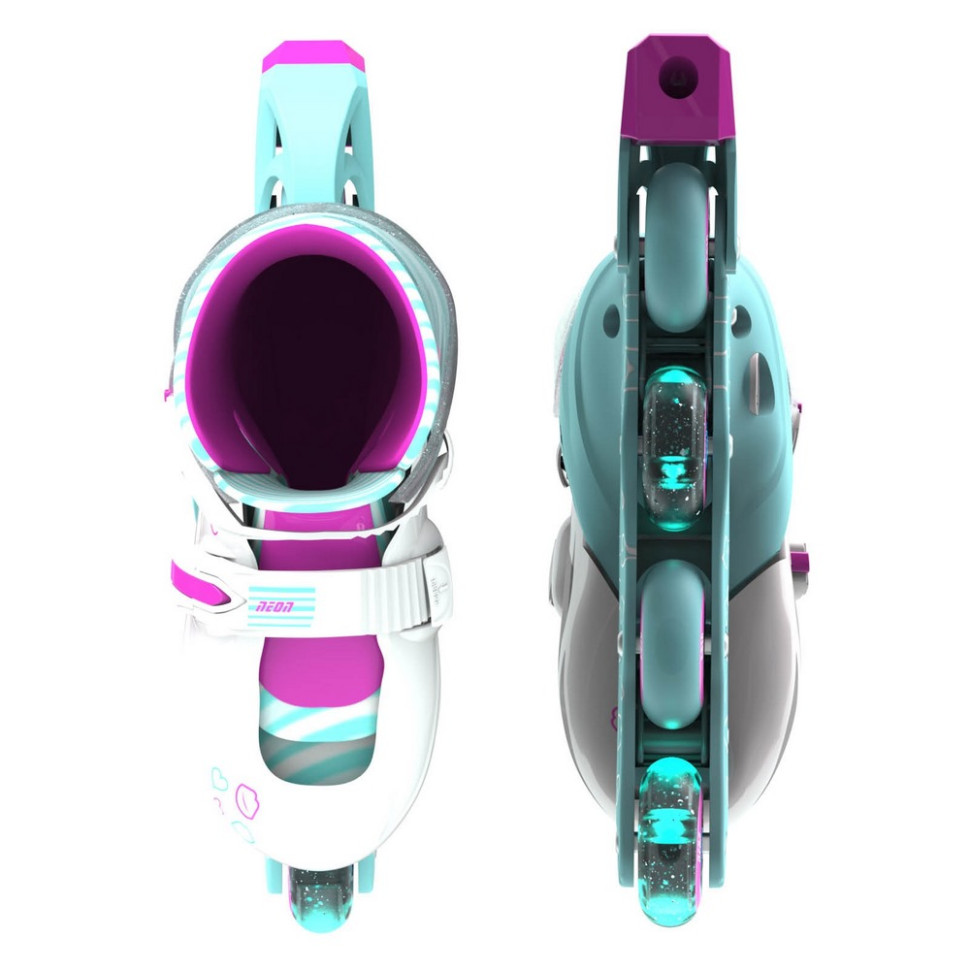 Дитячі ролики Inline Neon NT08T4 розмір 34-37 бірюзовий