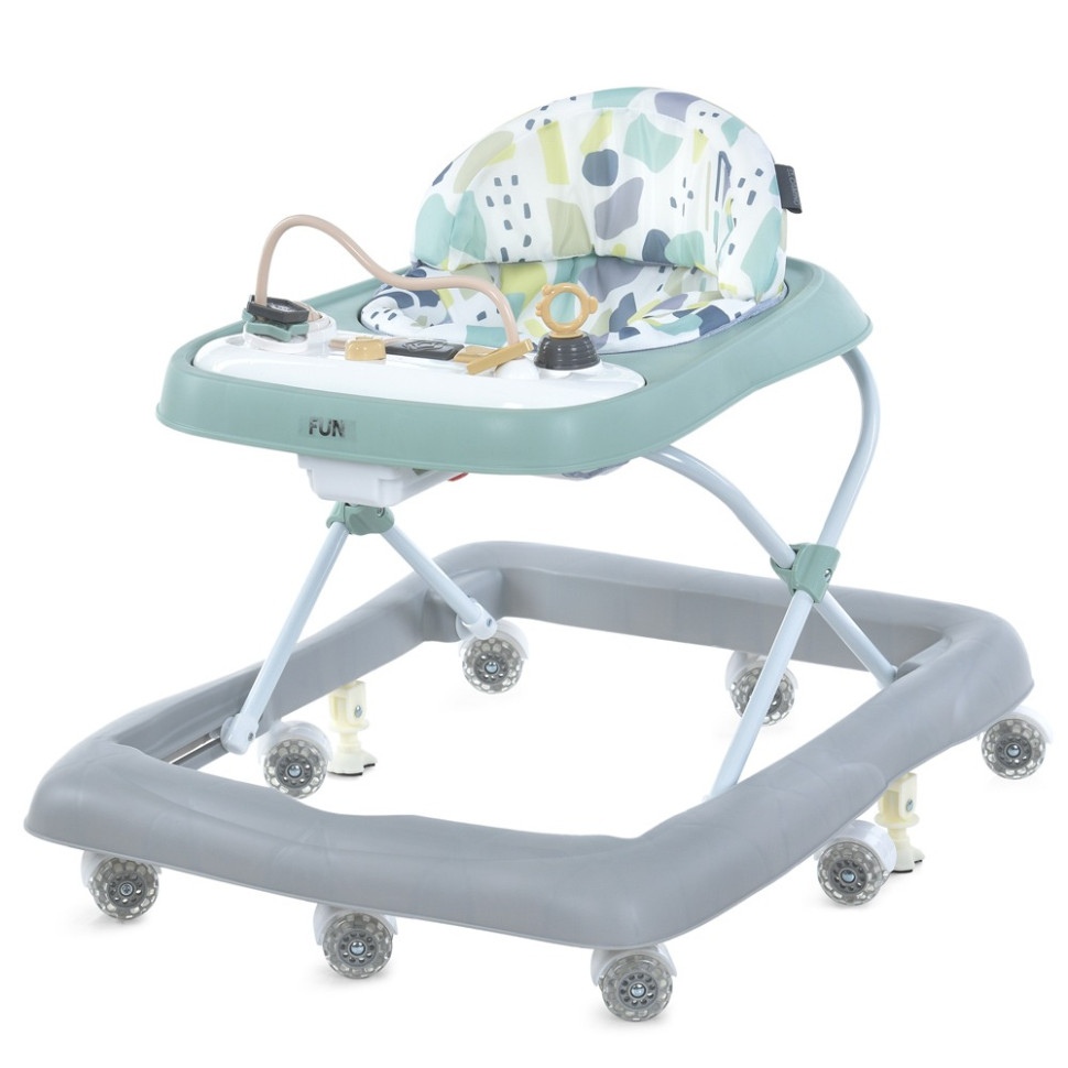 Ходунки детские FUN El Camino ME 1184 Green, световые и звуковые эффекты