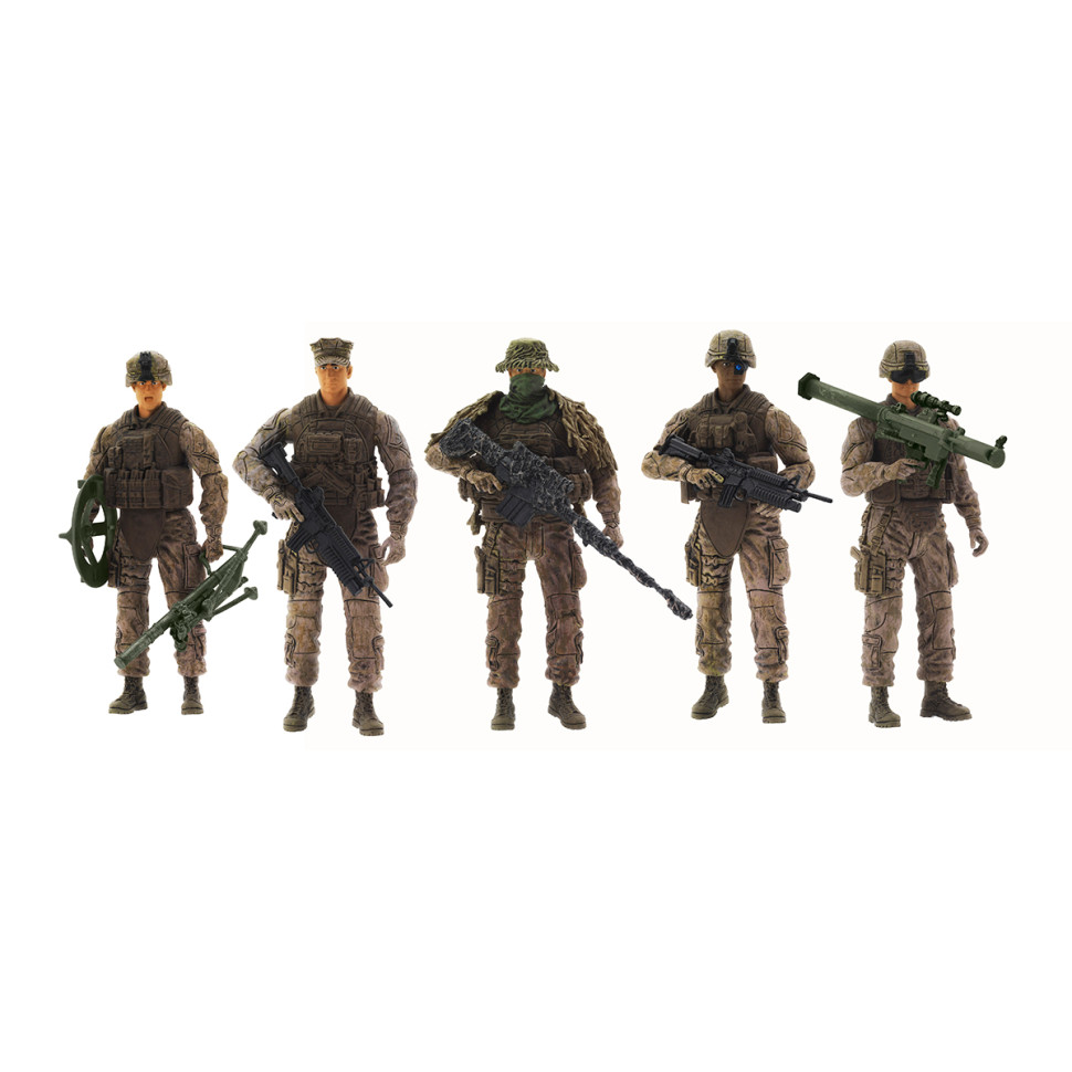 Игровой набор фигурок солдат РАЗВЕДКА ELITE FORCE 101854 5 фигурок