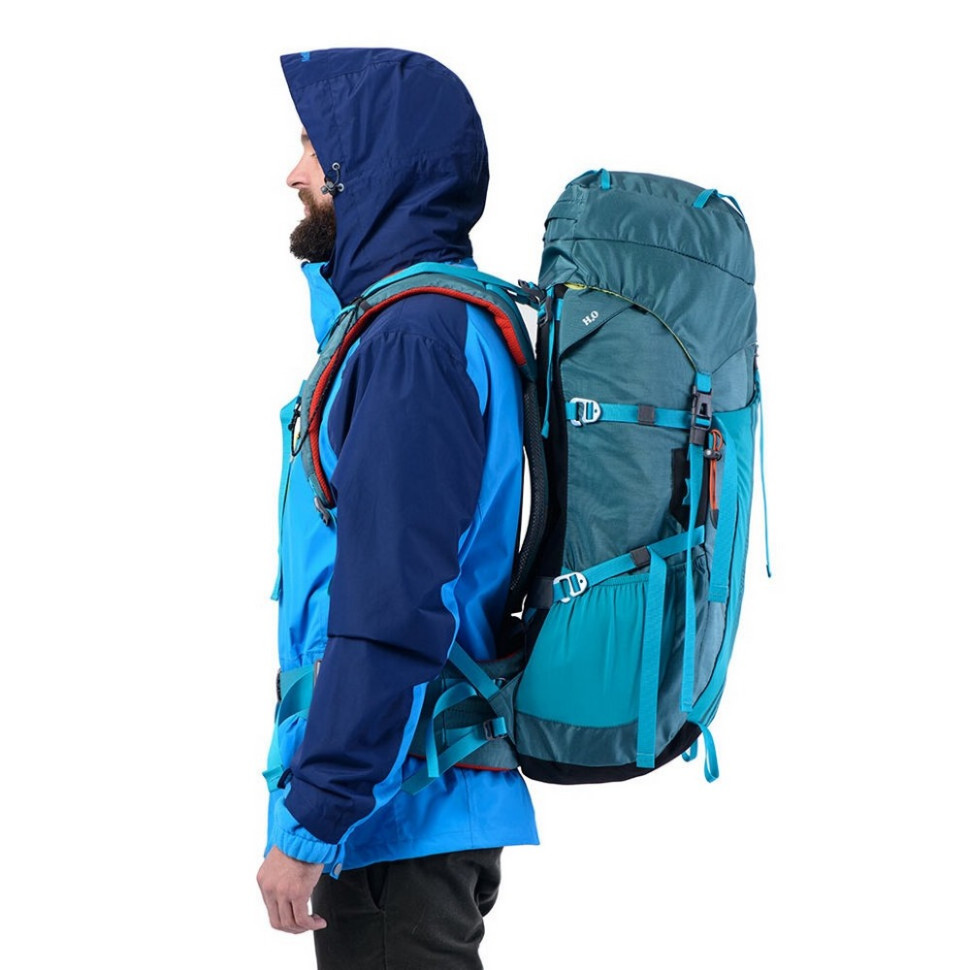 Рюкзак туристический NH16Y020-Q Naturehike 6927595787939, 55 л, голубой