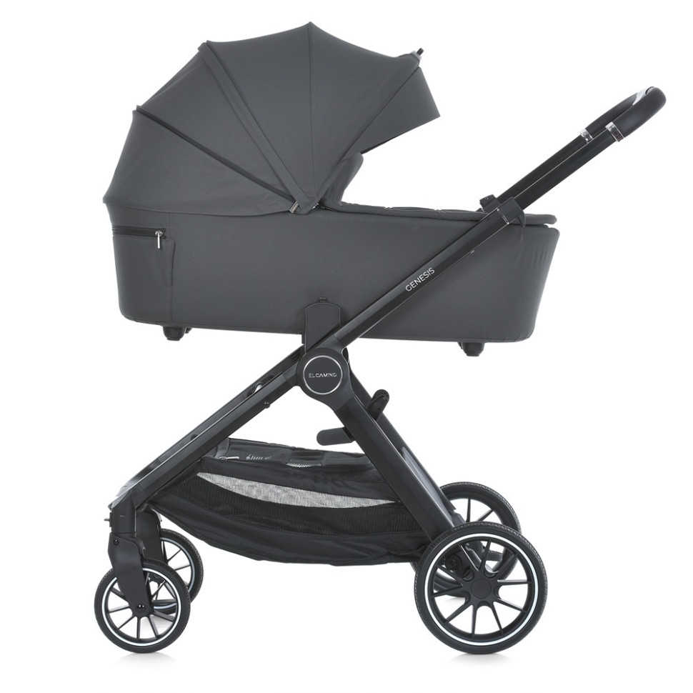 Коляска детская универсальная 2 в 1 GENESIS El Camino ME 1126 Asphalt Gray