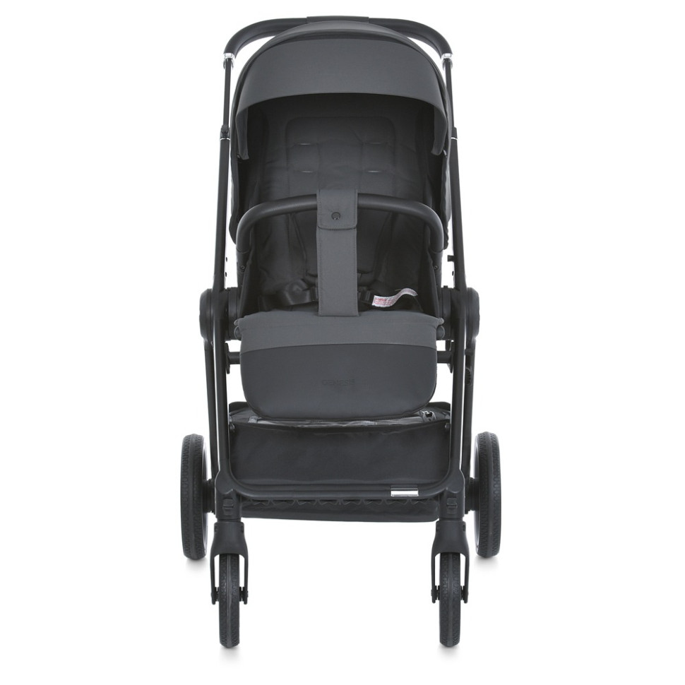 Коляска детская универсальная 2 в 1 GENESIS El Camino ME 1126 Asphalt Gray