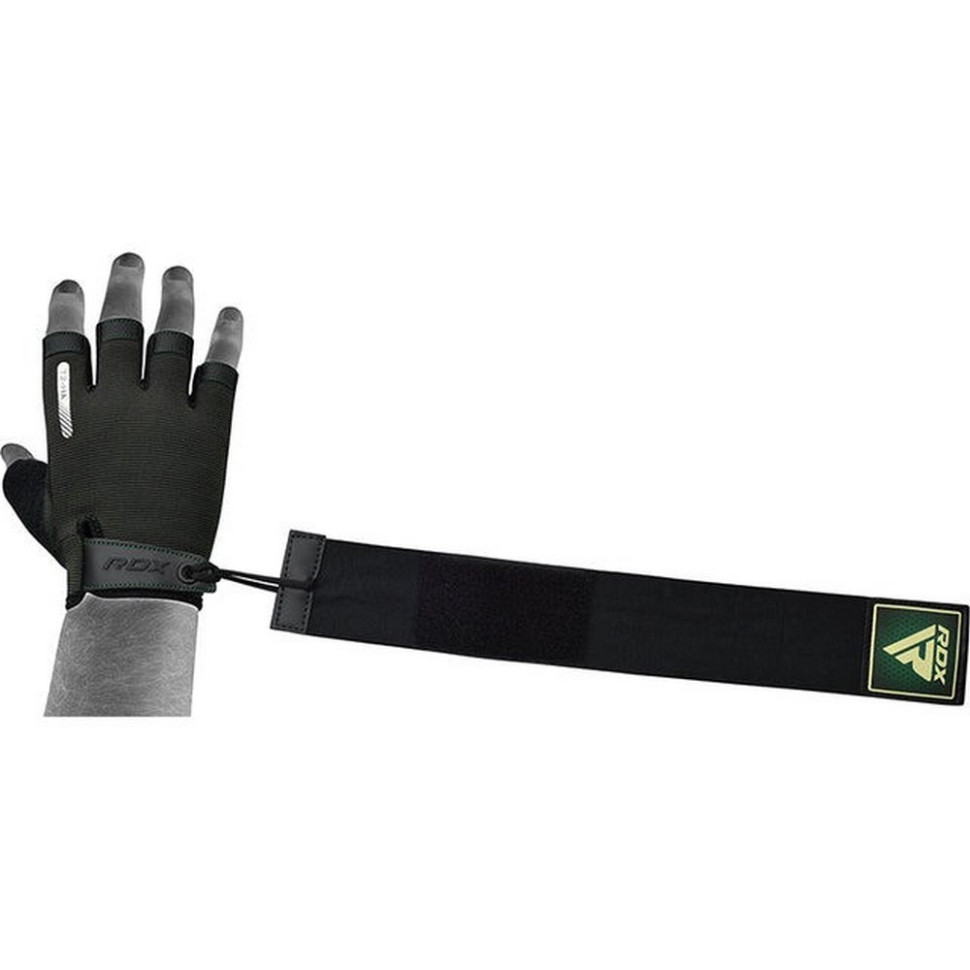 Перчатки для фитнеса T2 Half RDX Inc Limited WGA-T2HA-M, Army Green, M