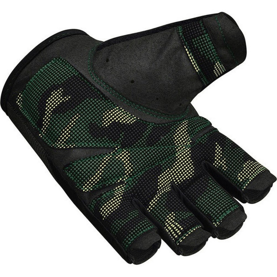 Перчатки для фитнеса T2 Half RDX Inc Limited WGA-T2HA-M, Army Green, M