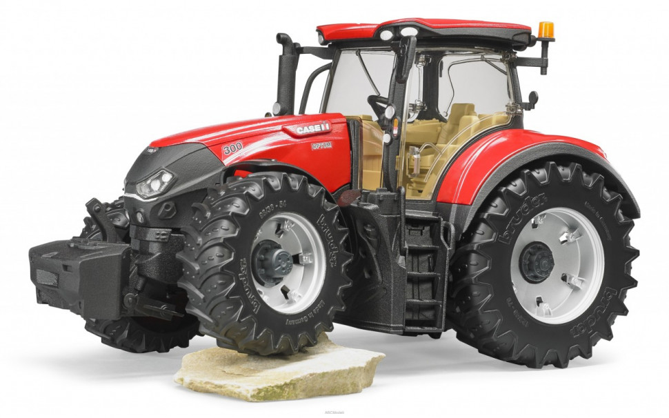 Модельки машинок Трактор игрушечный Case IH Optum 300 CVX Bruder 03190 красный, М1:16