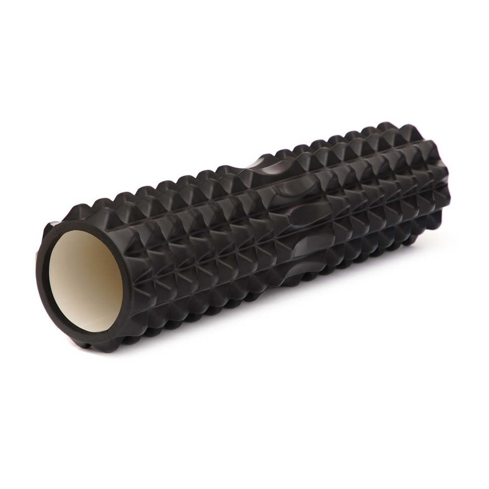 Масажний ролик (валик, ролер) Cornix XR-0334 Black 45 x 14 см