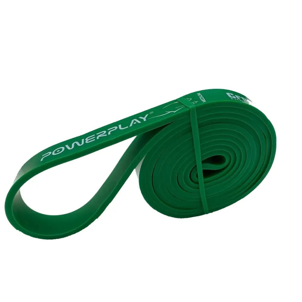 Резина для тренировок PowerPlay PP_4115_Green_(16-32kg), Зеленая