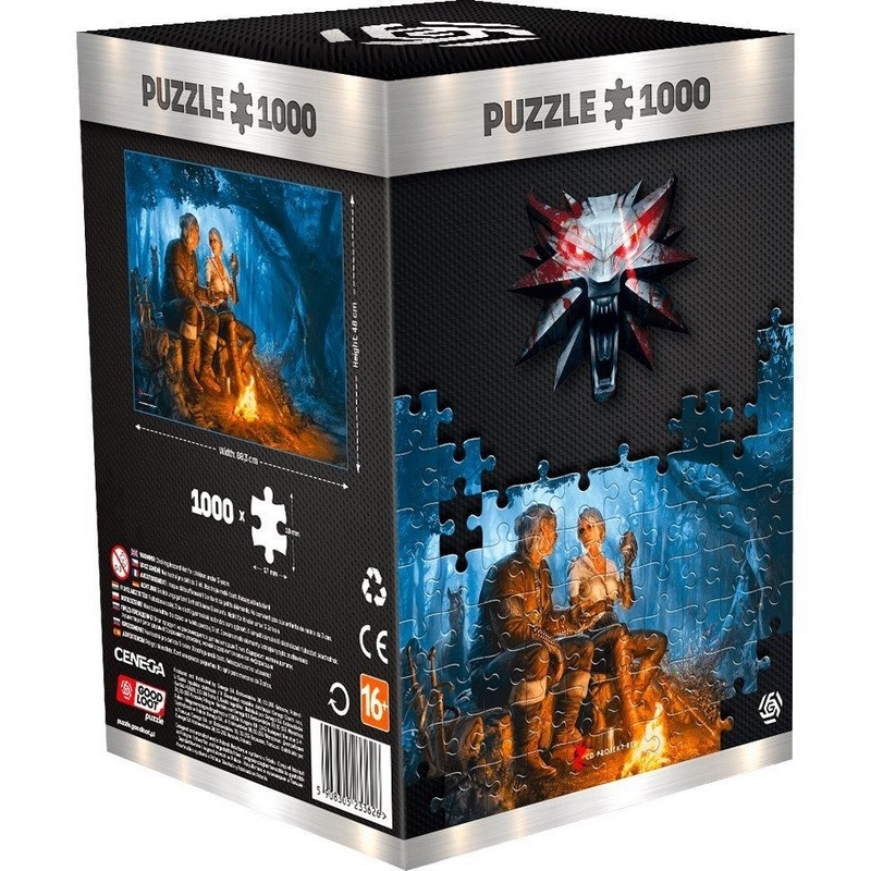 Пазл класичний Witcher: Journey of Ciri puzzles GoodLoot 5908305233626, 1000 елементів