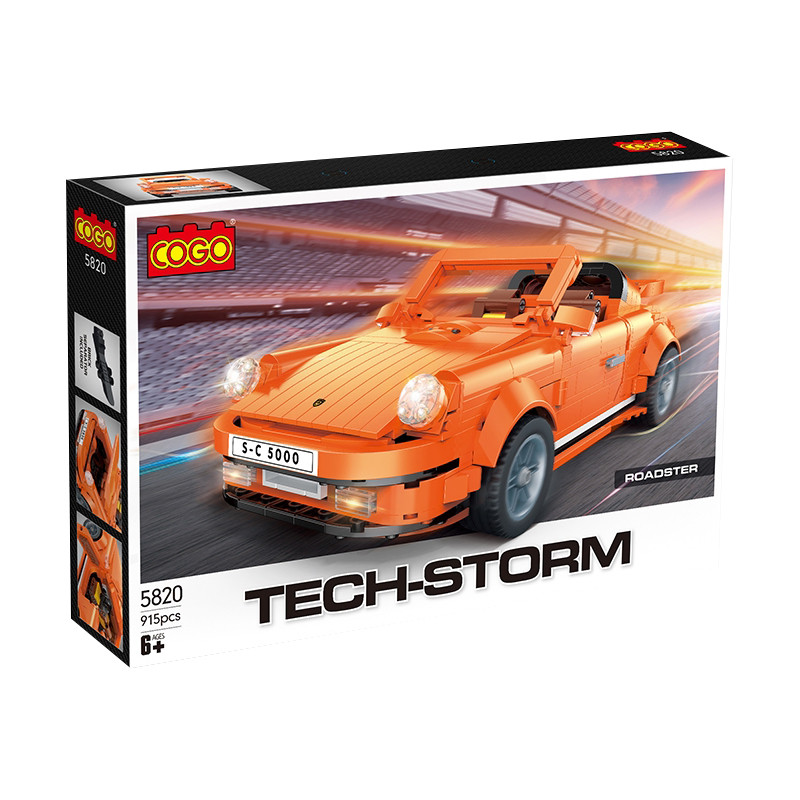 Конструктор «Автомобілі» TECH-STORM Родстер COGO 5820CG 915 елементів