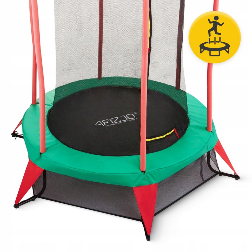 Батут детский для дома Kids 4FIZJO P-5907739319456 Green/Red