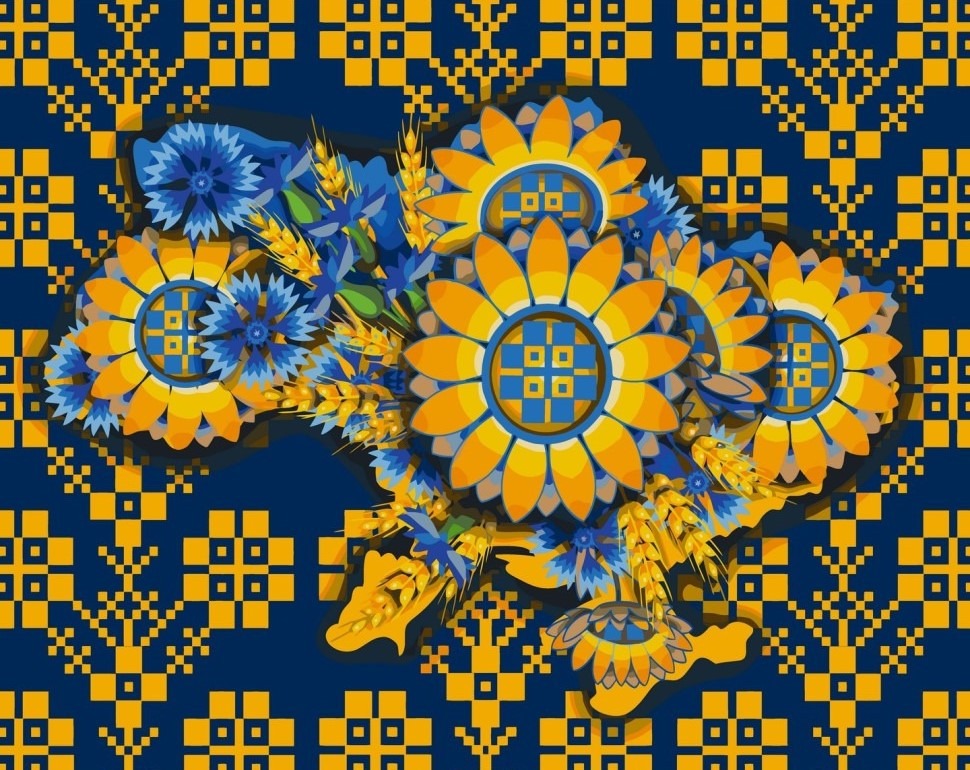 Набор картин по номерам 2 в 1 Art Craft 