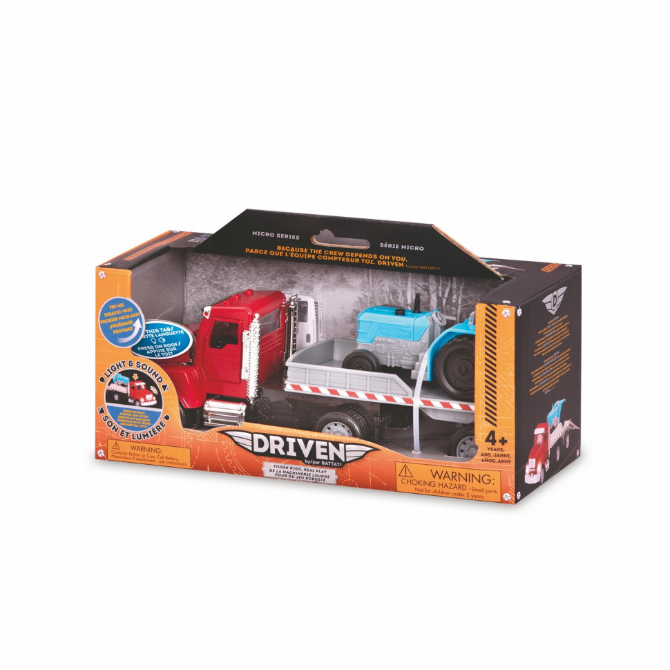 Машинка DRIVEN MICRO Вантажівка -евакуатор WH1073Z