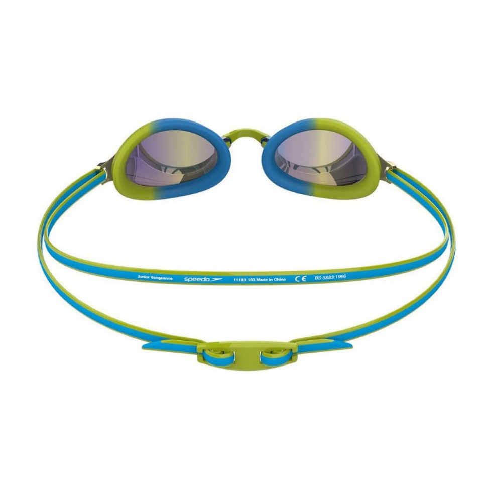 Окуляри для плавання VENGEANCE MIR GOG JU Speedo 8-11325G799 зелений, чорний, OSFM