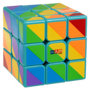 Кубик Рубіка Райдужний 3х3 Зелений Smart Cube SC364