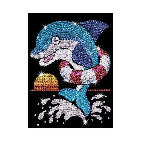 Набір для творчості Sequin Art RED Jack Dolphin SA1304