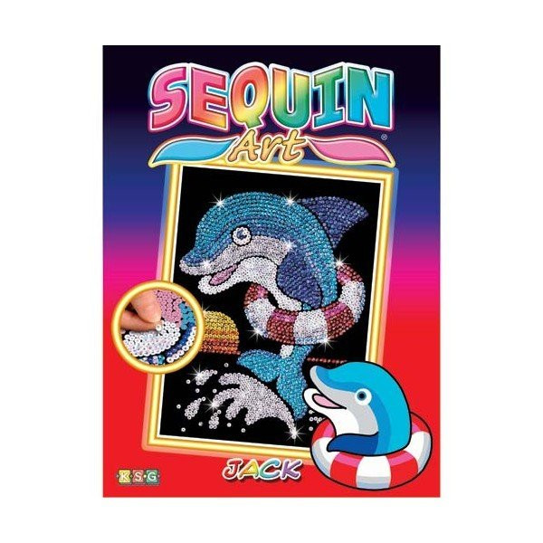 Набір для творчості Sequin Art RED Jack Dolphin SA1304