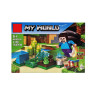 Конструктор детский Minecraft Bambi MG691 с фигуркой героя