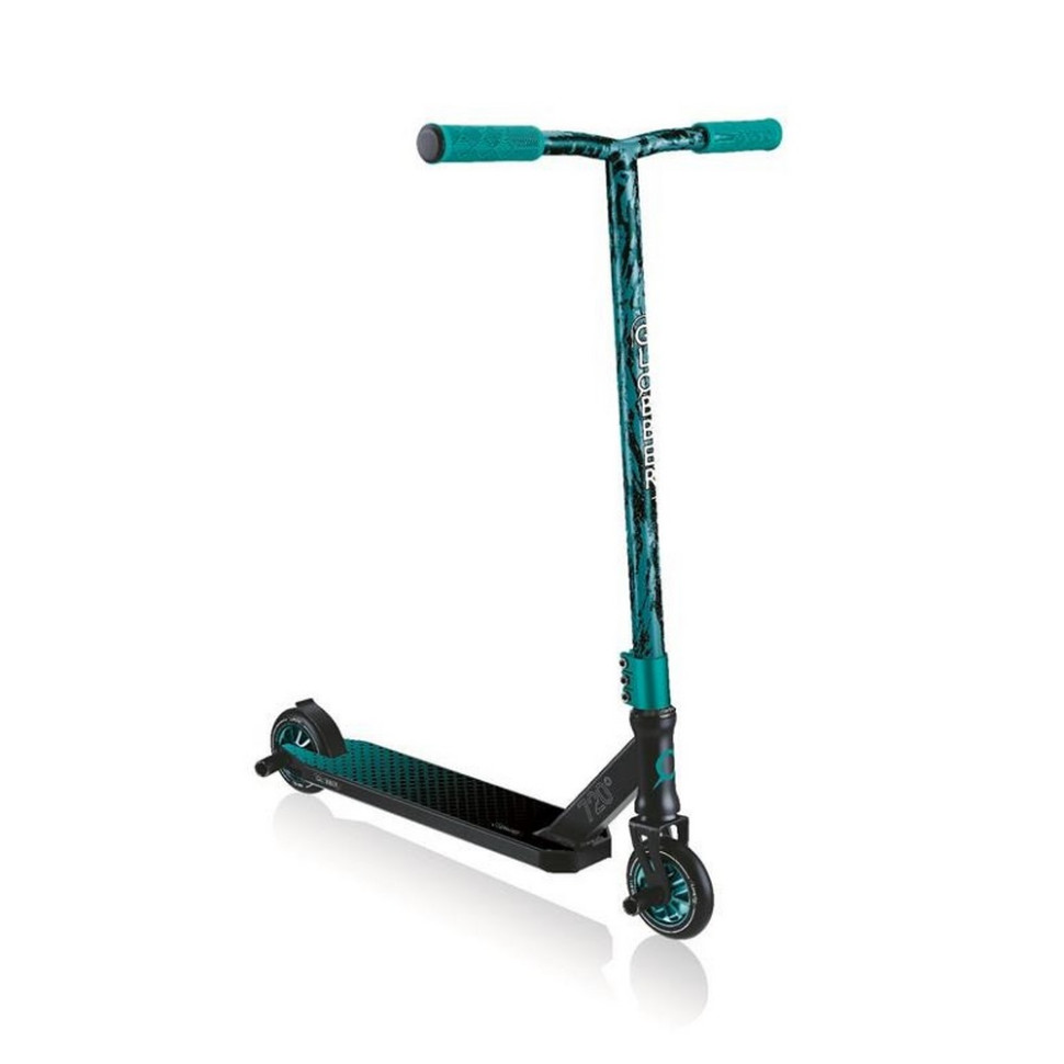 Самокат трюковой GS720 GLOBBER 624-005-3 черно-бирюзовый