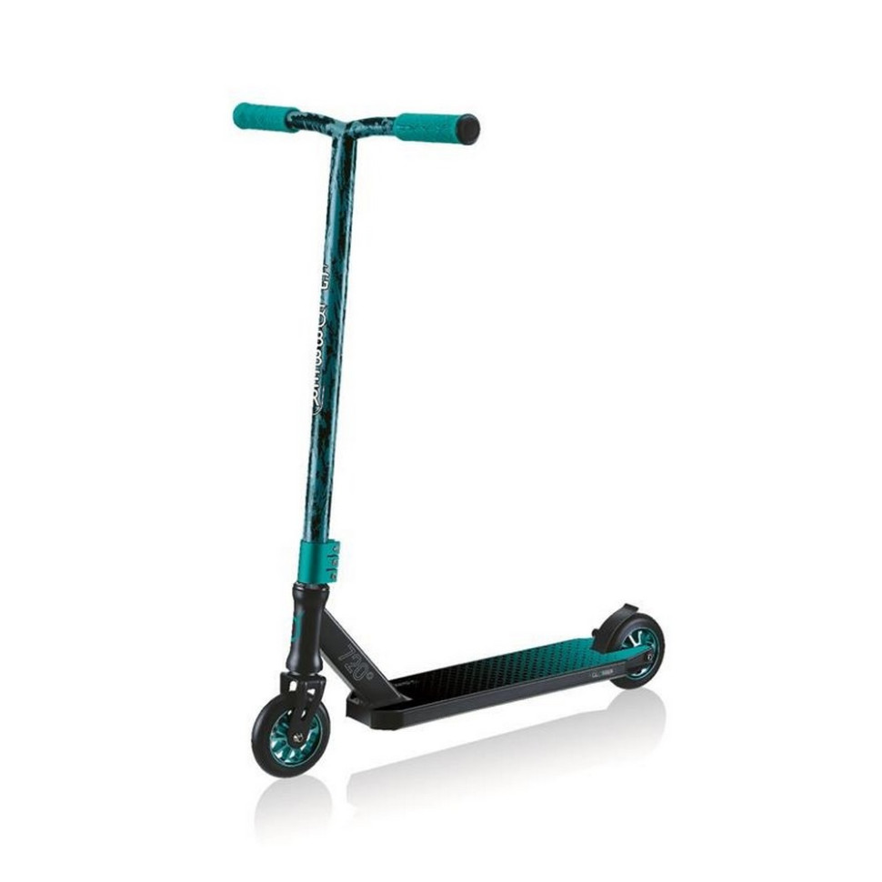 Самокат трюковой GS720 GLOBBER 624-005-3 черно-бирюзовый