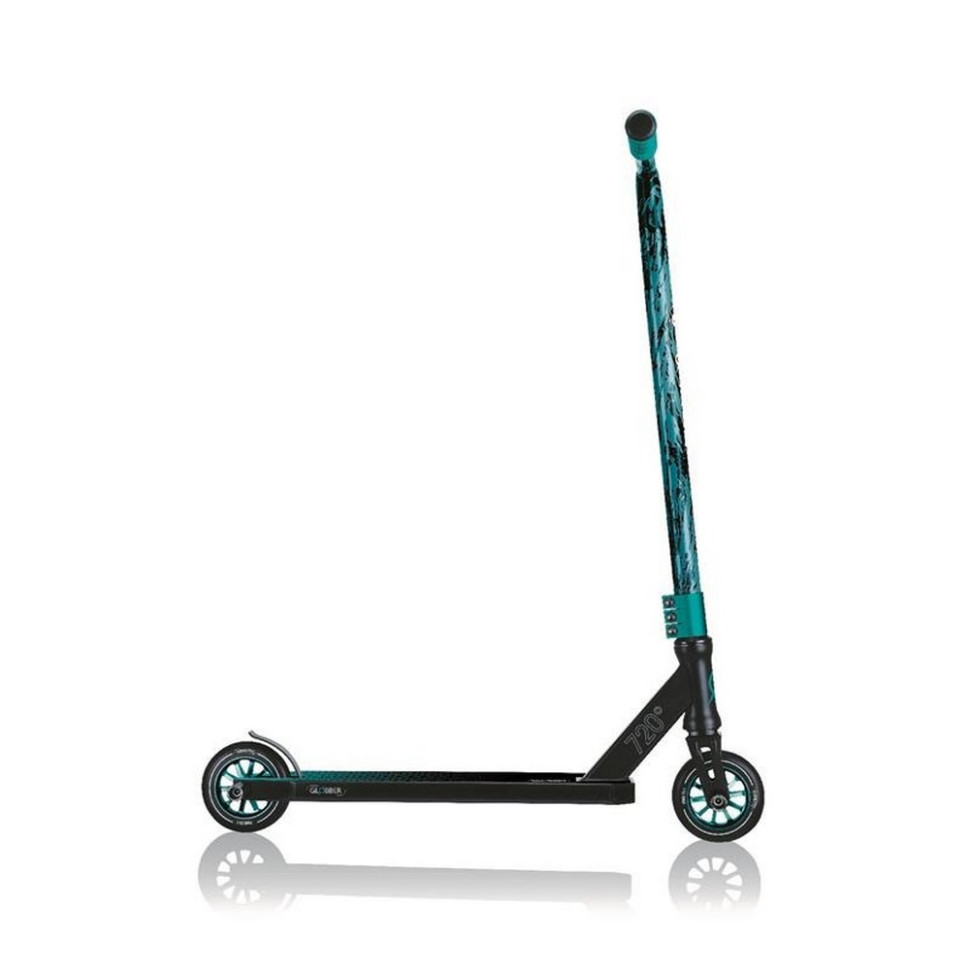 Самокат трюковой GS720 GLOBBER 624-005-3 черно-бирюзовый