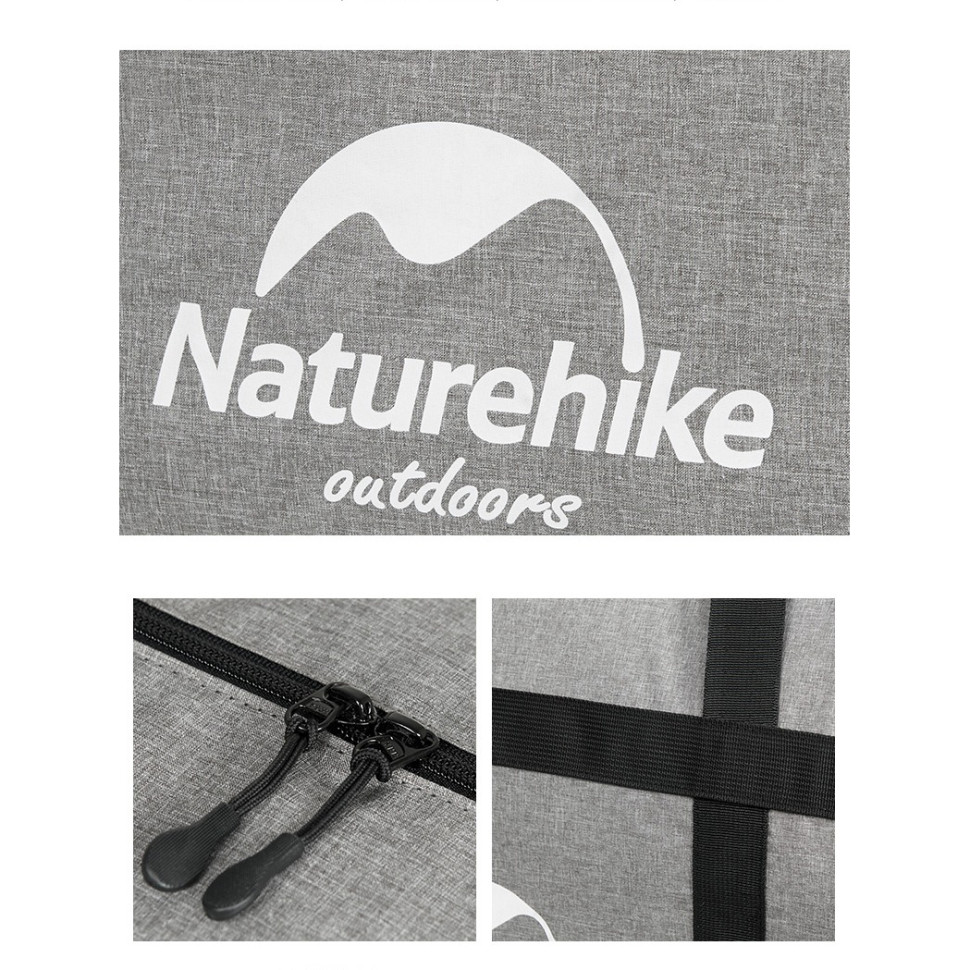 Сумка-баул для хранения портативная Naturehike NH17S021-M 6927595724910 серый 45 л