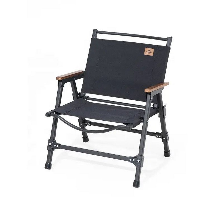Крісло складне NH21JJ002 Naturehike 6975641888420 великий, алюміній, чорний