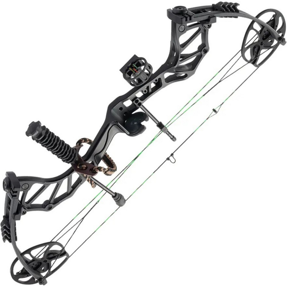 Блоковий лук СBA5 Thorns KIT Man Kung MK-СBA5BK-KIT, сила натягу 18 кг