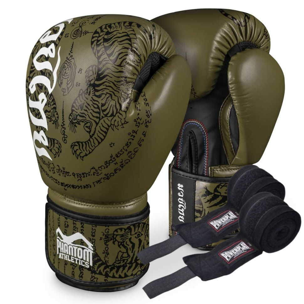 Боксерські рукавиці Muay Thai Army Phantom PHBG2612-12, 12 унцій (Бинти в подарунок)